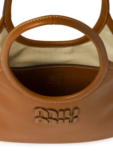 Miu Miu Women's Ivy Leather Top Handle Bag | Thumbnail 7