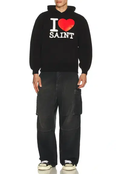 SAINT Mxxxxxx I Love Saint Hoodie | Thumbnail 3