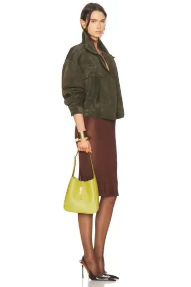Saint Laurent Small Le 5 A 7 Supple Shoulder Bag | Thumbnail 2 Saint Laurent Small Le 5 A 7 Supple Shoulder Bag | Thumbnail 2