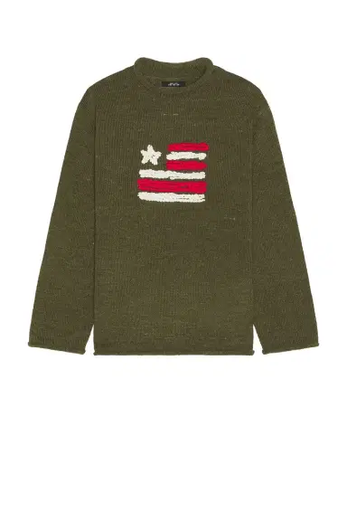 rice nine ten Knitted Roll Neck Sweater | Thumbnail 4 rice nine ten Knitted Roll Neck Sweater | Thumbnail 4