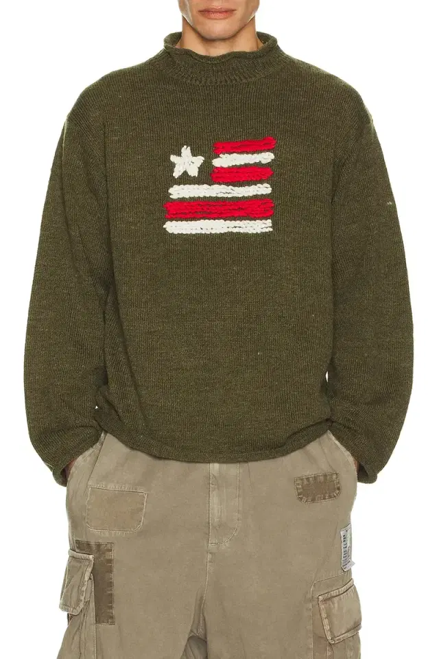rice nine ten Knitted Roll Neck Sweater
