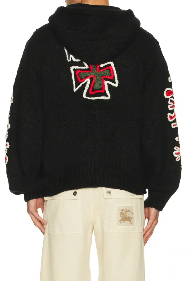 Hand Kinitted Sk8 Zip Hoodie
