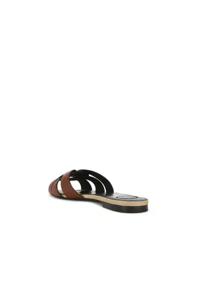 Saint Laurent Tribute Flat Sandal | Thumbnail 3 Saint Laurent Tribute Flat Sandal | Thumbnail 3