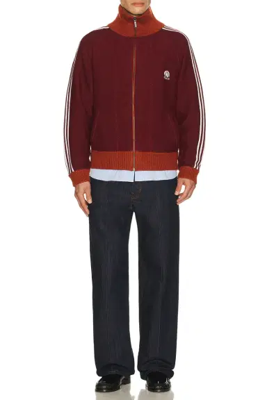 rice nine ten Knitted Track Jacket | Thumbnail 3