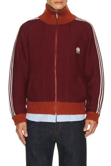 rice nine ten Knitted Track Jacket | Thumbnail 1