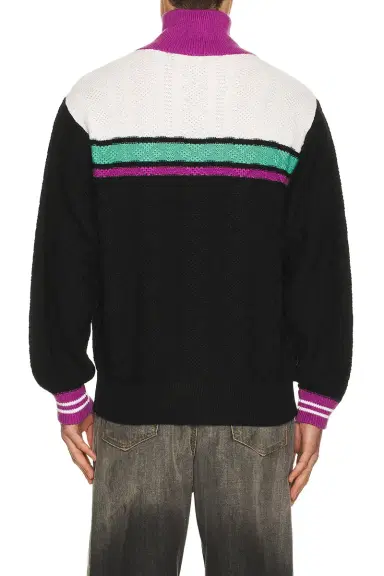 rice nine ten Knitting Jogging Suit Jacket | Thumbnail 2