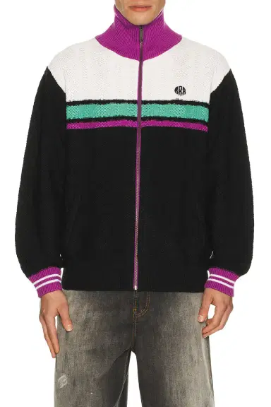 rice nine ten Knitting Jogging Suit Jacket | Thumbnail 1