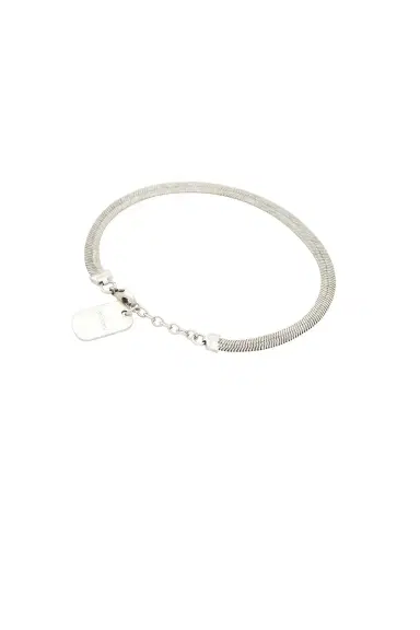 Saint Laurent Flat Snake Chain Bracelet | Thumbnail 3