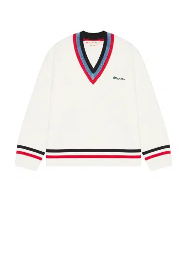 Marni V Neck Sweater | Thumbnail 4 Marni V Neck Sweater | Thumbnail 4