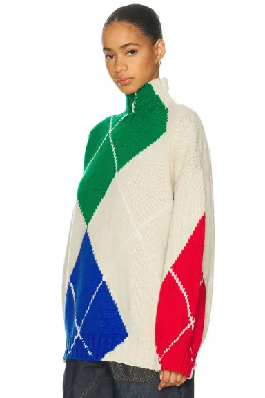 JW Anderson JWA X Pringle Turtleneck Jumper | Thumbnail 3 JW Anderson JWA X Pringle Turtleneck Jumper | Thumbnail 3