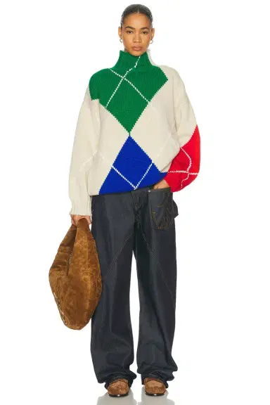 JW Anderson JWA X Pringle Turtleneck Jumper | Thumbnail 5 JW Anderson JWA X Pringle Turtleneck Jumper | Thumbnail 5
