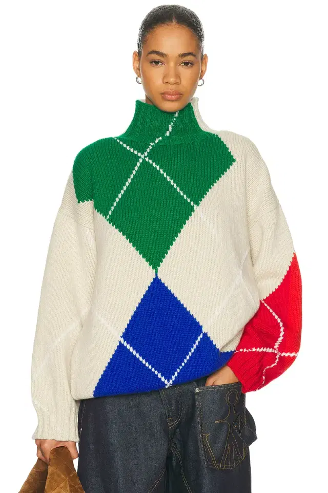 JW Anderson JWA X Pringle Turtleneck Jumper