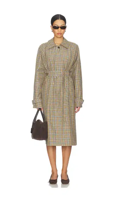 Frame The Plaid Mac Coat | Thumbnail 2