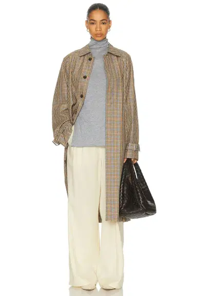 Frame The Plaid Mac Coat | Thumbnail 3