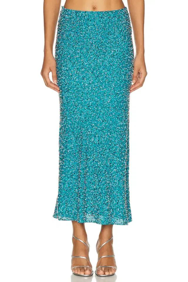RABANNE Paillette Skirt