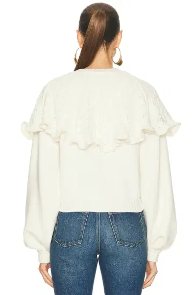 Chloé Chunky Wool Cardigan | Thumbnail 4 Chloé Chunky Wool Cardigan | Thumbnail 4