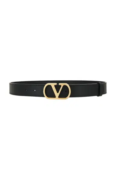 Valentino Garavani Brass Logo Belt | Thumbnail 1