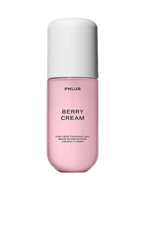 PHLUR Travel Size Berry Cream Hair And Body Mist 3oz