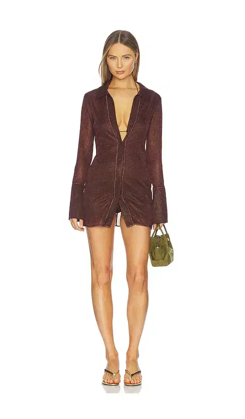 Lumiere Slim Shirt Dress