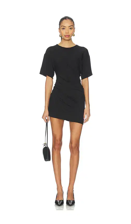 EAVES Ira Twisted Tee Dress