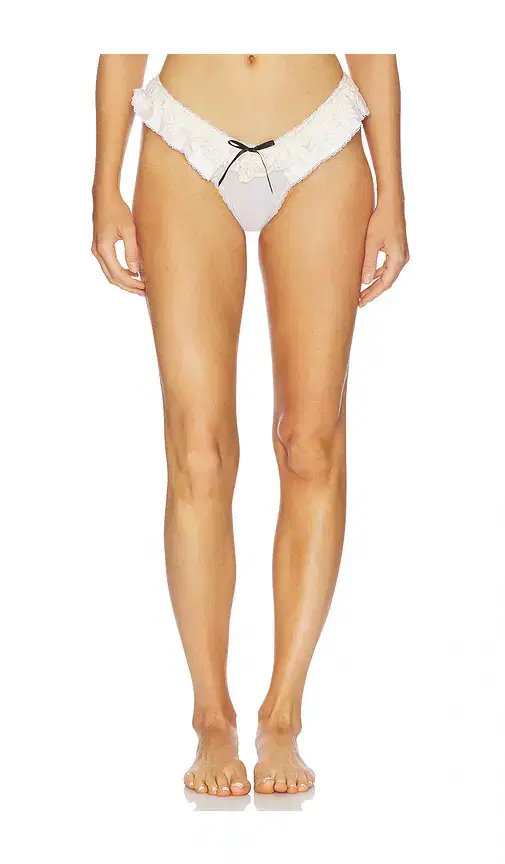 Sweetheart Ruffle Thong Panty