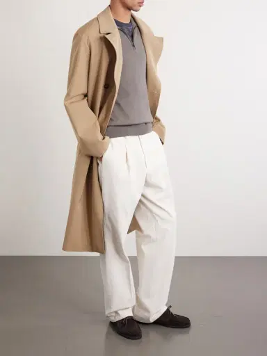 PIACENZA 1733 Virgin Wool Half-Zip Sweater - Men | Thumbnail 2 PIACENZA 1733 Virgin Wool Half-Zip Sweater - Men | Thumbnail 2