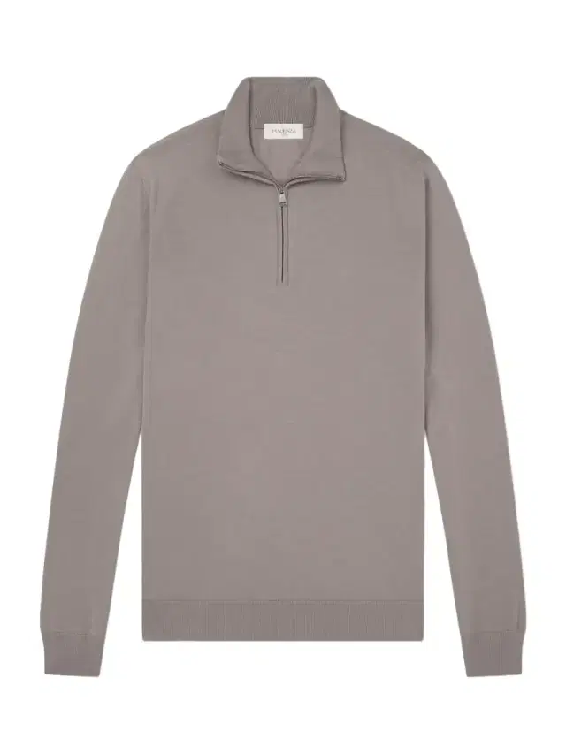 Virgin Wool Half-Zip Sweater - Men