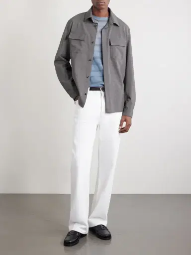 HERNO Wool-Blend Overshirt - Men | Thumbnail 2