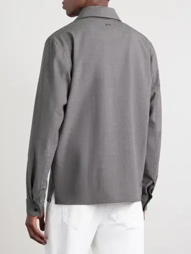 HERNO Wool-Blend Overshirt - Men | Thumbnail 4