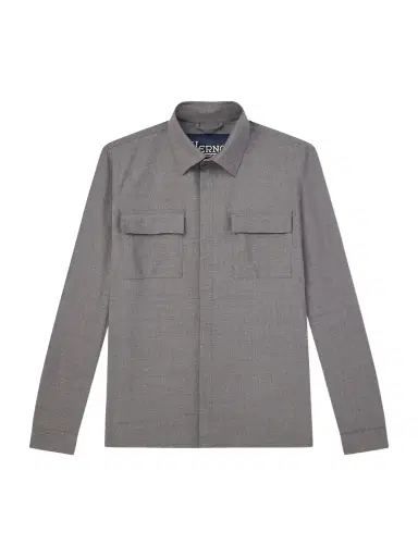 HERNO Wool-Blend Overshirt - Men | Thumbnail 1