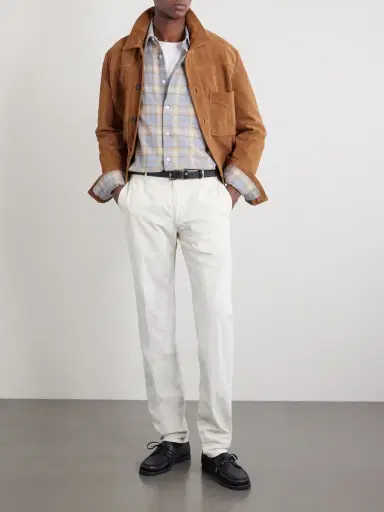 Slowear Straight-Leg Cotton-Corduroy Trousers - Men | Thumbnail 2 Slowear Straight-Leg Cotton-Corduroy Trousers - Men | Thumbnail 2