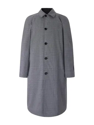 Burberry Prince of Wales Checked Virgin Wool Car Coat - Men | Thumbnail 1