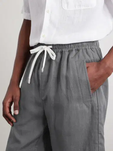 ELEVENTY Straight-Leg Linen Shorts - Men | Thumbnail 5 ELEVENTY Straight-Leg Linen Shorts - Men | Thumbnail 5