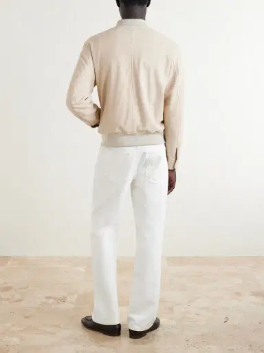 Slowear Suede Bomber Jacket - Men | Thumbnail 4