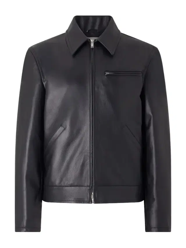 Leather Blouson Jacket - Men
