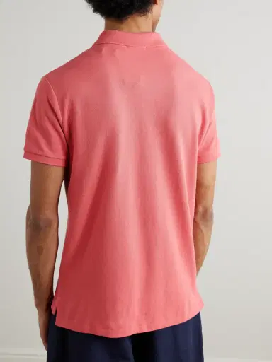 Polo Ralph Lauren Logo-Embroidered Cotton-Piqué Polo Shirt - Men | Thumbnail 4