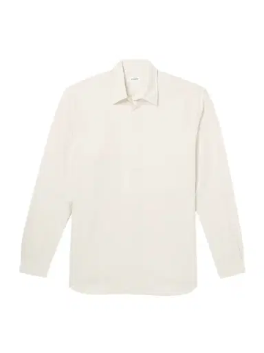 Lardini Cotton and Silk-Blend Shirt - Men | Thumbnail 1 Lardini Cotton and Silk-Blend Shirt - Men | Thumbnail 1