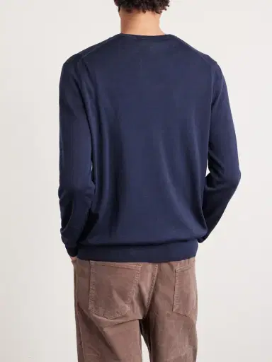 Slowear Cotton and Silk-Blend Sweater - Men | Thumbnail 4 Slowear Cotton and Silk-Blend Sweater - Men | Thumbnail 4