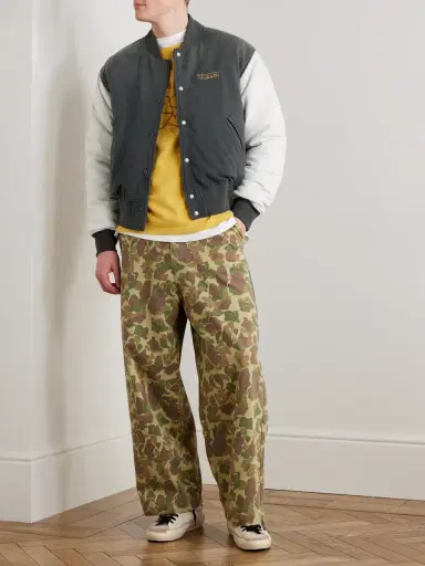 Visvim Varsity Era Embroidered Padded Cotton Down Jacket - Men | Thumbnail 2