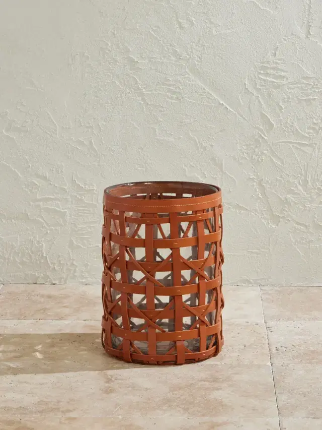 Ralph Lauren Home Preston Medium Woven Leather Hurricane - Men