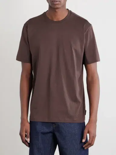 Slowear Cotton and silk-blend jersey T-shirt - Men | Thumbnail 3 Slowear Cotton and silk-blend jersey T-shirt - Men | Thumbnail 3