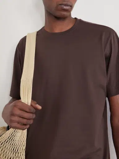 Slowear Cotton and silk-blend jersey T-shirt - Men | Thumbnail 5 Slowear Cotton and silk-blend jersey T-shirt - Men | Thumbnail 5