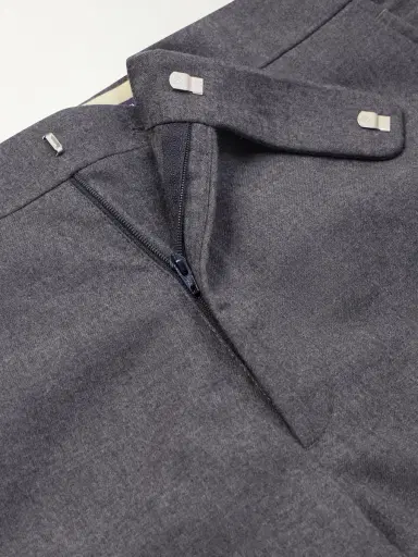 Ralph Lauren Purple Label Gregory Straight-Leg Wool-Flannel Trousers - Men | Thumbnail 6 Ralph Lauren Purple Label Gregory Straight-Leg Wool-Flannel Trousers - Men | Thumbnail 6