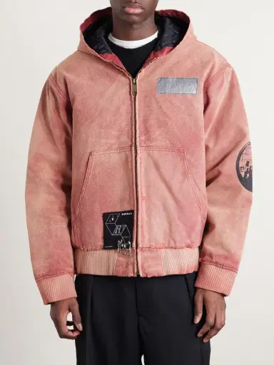 Enfants Riches Déprimés Distressed Cotton-Jersey Zip-Up Hoodie - Men | Thumbnail 3 Enfants Riches Déprimés Distressed Cotton-Jersey Zip-Up Hoodie - Men | Thumbnail 3