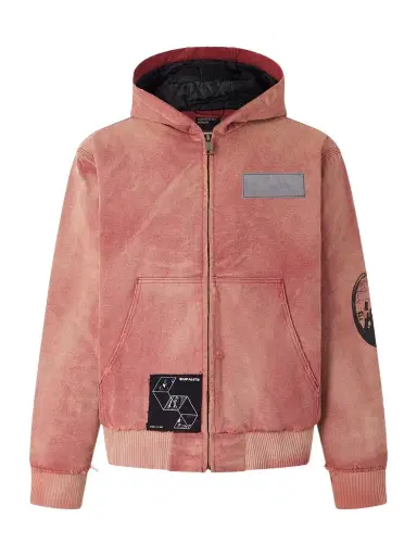 Enfants Riches Déprimés Distressed Cotton-Jersey Zip-Up Hoodie - Men | Thumbnail 1 Enfants Riches Déprimés Distressed Cotton-Jersey Zip-Up Hoodie - Men | Thumbnail 1