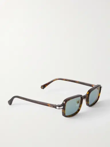 Cartier Eyewear Godron Square-Frame Tortoiseshell Acetate Sunglasses - Men | Thumbnail 4 Cartier Eyewear Godron Square-Frame Tortoiseshell Acetate Sunglasses - Men | Thumbnail 4