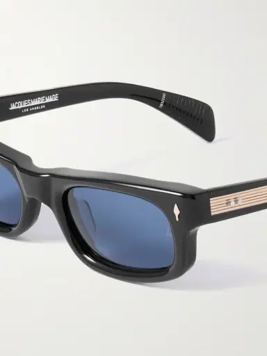 Jacques Marie Mage Initials Rectangular-Frame Acetate Sunglasses - Men | Thumbnail 3 Jacques Marie Mage Initials Rectangular-Frame Acetate Sunglasses - Men | Thumbnail 3