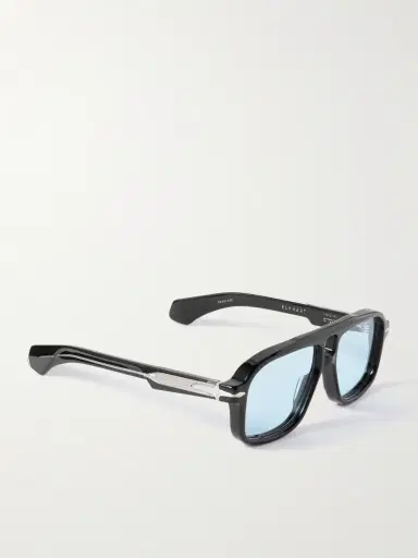 Jacques Marie Mage Elkhart Aviator-Style Acetate Sunglasses - Men | Thumbnail 4