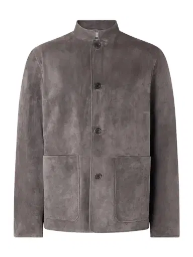 dunhill Suede Jacket - Men | Thumbnail 1 dunhill Suede Jacket - Men | Thumbnail 1