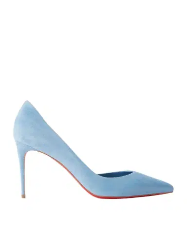Christian Louboutin Iriza 85 Suede Pumps | Thumbnail 1